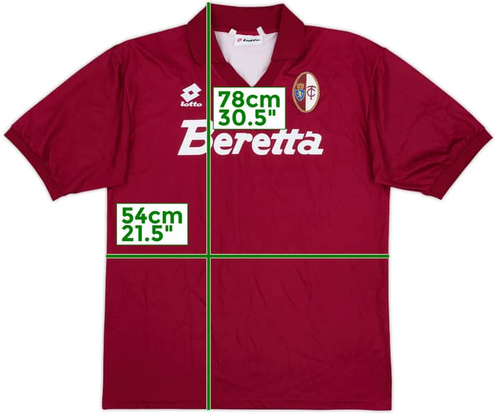 1993-94 Torino Home Shirt #18 - 7/10 - (XL)