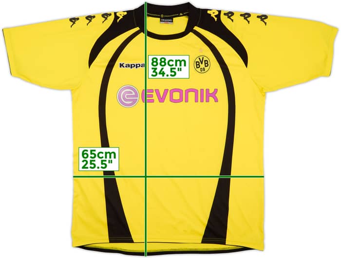 2009-10 Borussia Dortmund Home Shirt - 8/10 - (XXL)
