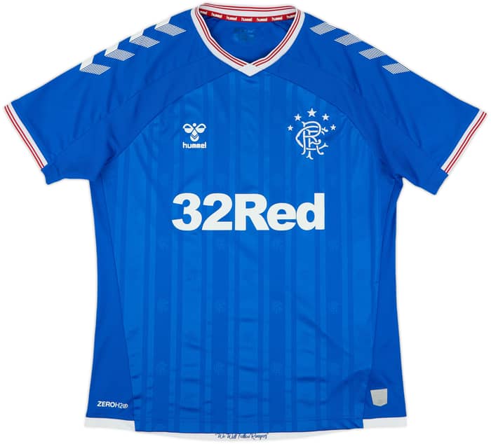 2019-20 Rangers Home Shirt - 8/10 - (XL)