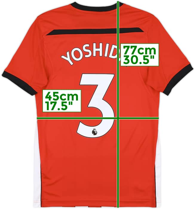 2018-19 Southampton Home Shirt Yoshida #3 - 10/10 - (S)