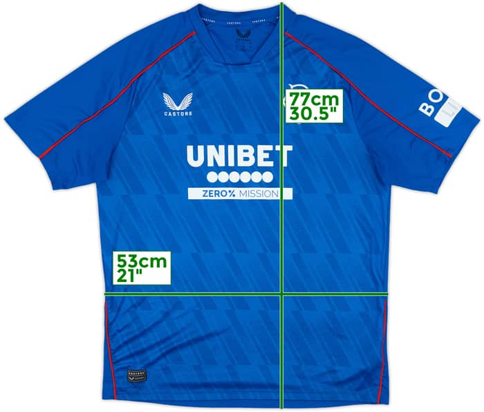 2024-25 Rangers Home Shirt - 10/10 - (L)