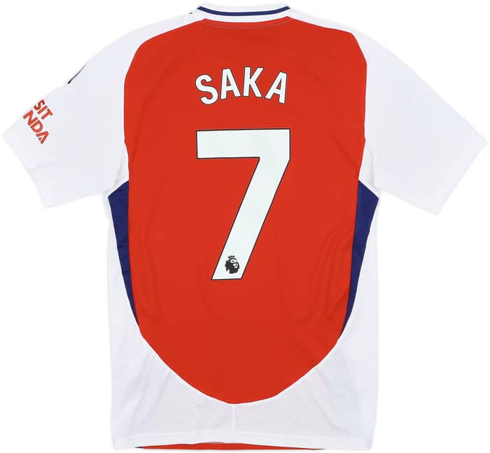 2024-25 Arsenal Home Shirt Saka #7 - 10/10 - (S)