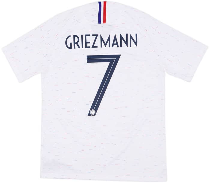 2018 France Away Shirt Griezmann #7 - 10/10 - (M)