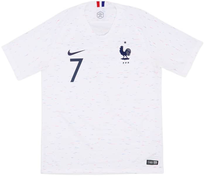 2018 France Away Shirt Griezmann #7 - 10/10 - (M)