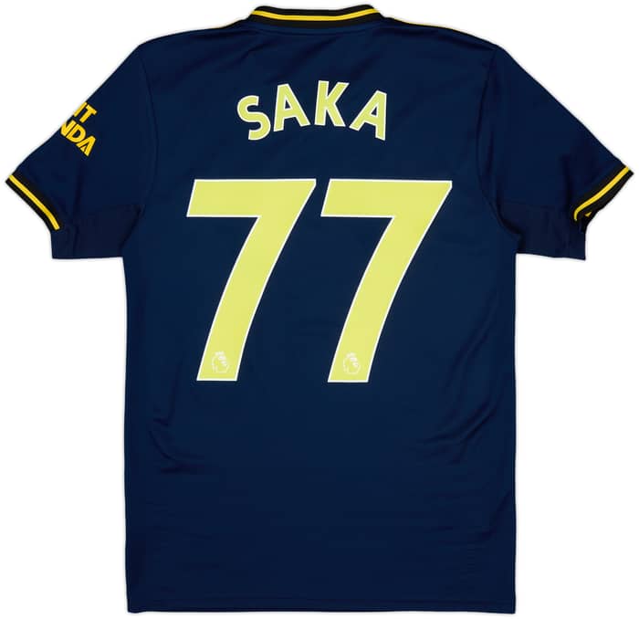 2019-20 Arsenal Third Shirt Saka #77 - 9/10 - (XS)