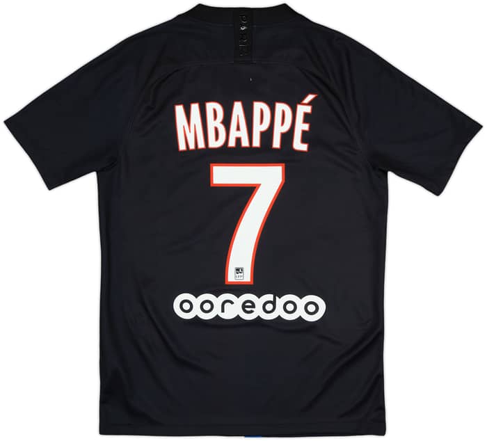 2019-20 Paris Saint-Germain Fourth Shirt Mbappe #7 - 10/10 - (S)