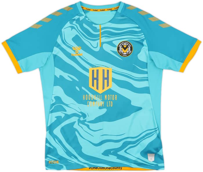 2021-22 Newport County Away Shirt Demetriou #28 - 8/10 - (M)