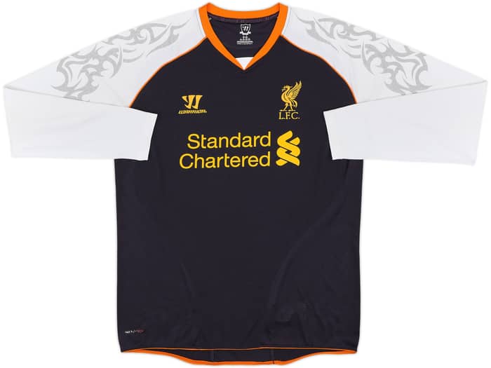 2012-13 Liverpool Third L/S Shirt Gerrard #8 - 8/10 - (L)