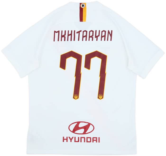 2019-20 Roma Away Shirt Mkhitaryan #77 - 10/10 - (L)