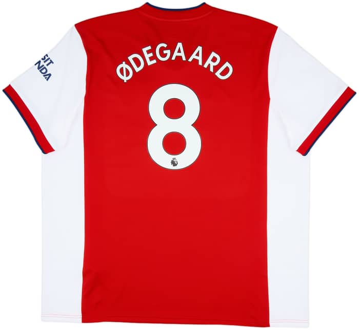 2021-22 Arsenal Home Shirt Odegaard #8 - 10/10 - (3XL)