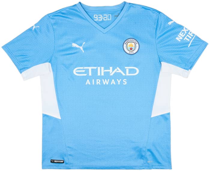 2021-22 Manchester City Home Shirt Grealish #10 - 10/10 - (L)