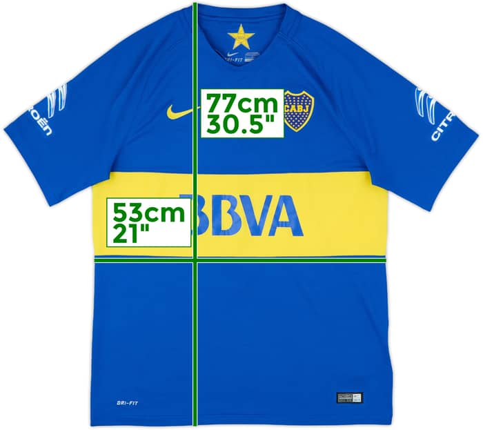 2015-16 Boca Juniors Home Shirt - 10/10 - (L)