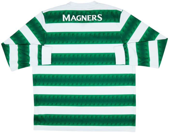 2022-23 Celtic Home L/S Shirt - 8/10 - (XXL)