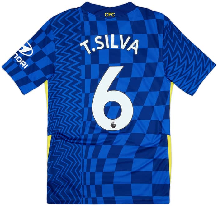 2021-22 Chelsea Home Shirt T.Silva #6 - 10/10 - (S)
