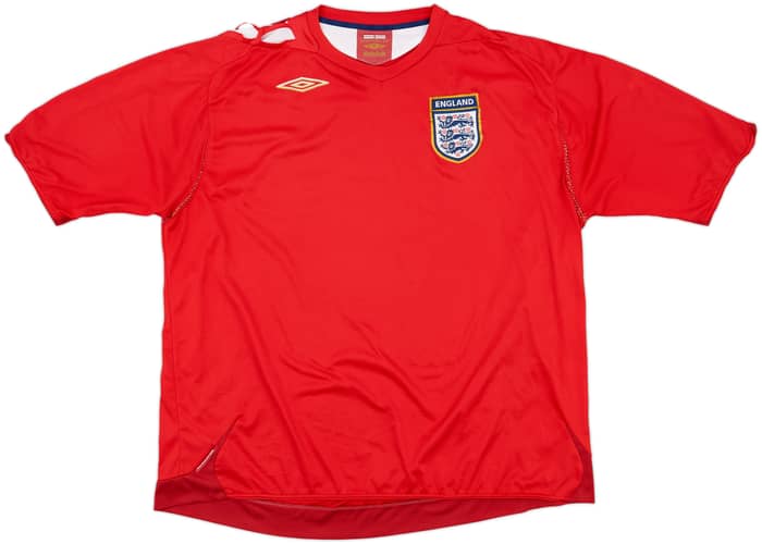 2006-08 England Away Shirt - 4/10 - (3XL)