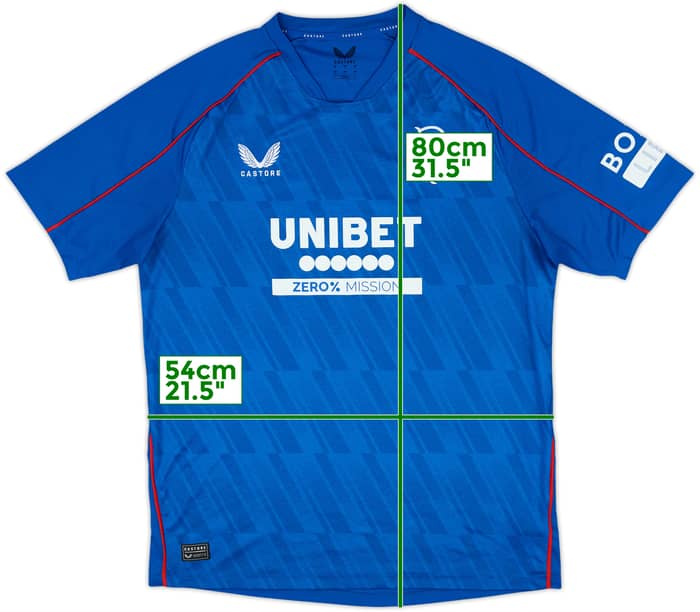 2024-25 Rangers Home Shirt - 10/10 - (L)