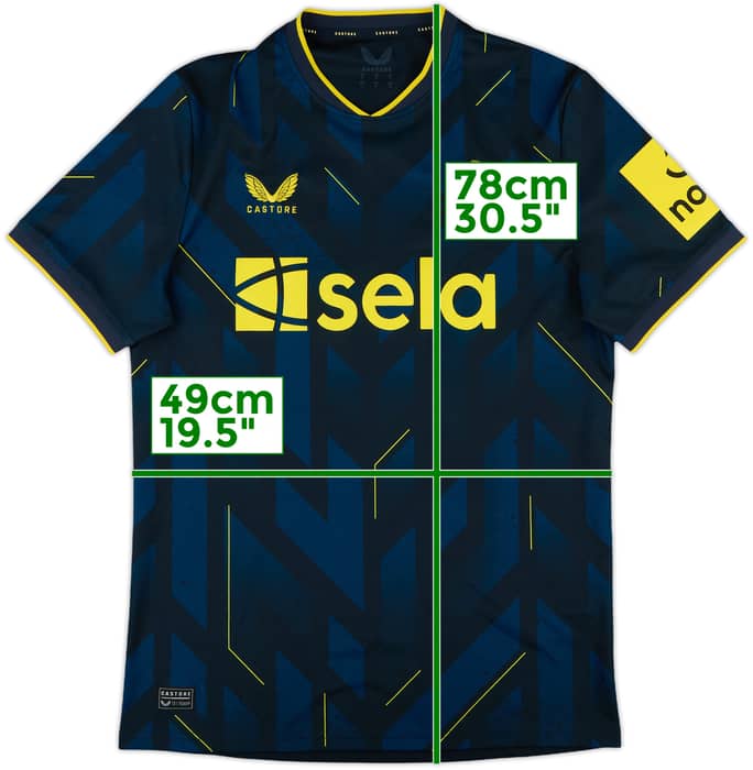 2023-24 Newcastle Third Shirt - 9/10 - (M)