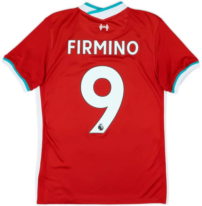 2020-21 Liverpool Home Shirt Firmino #9 - 7/10 - (S)