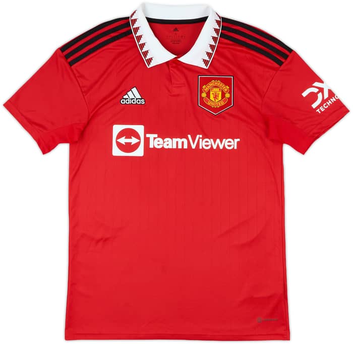 2022-23 Manchester United Home Shirt Garnacho #49 - 8/10 - (S)