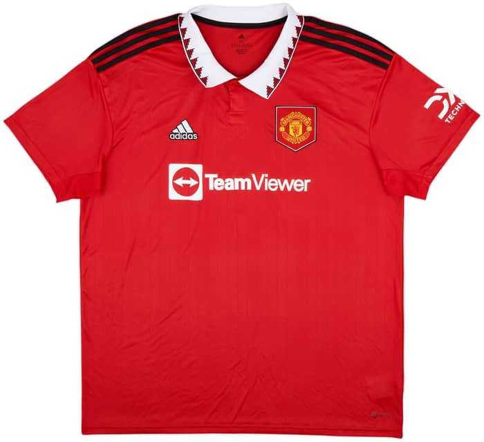 2022-23 Manchester United Home Shirt B.Fernandes #8 - 10/10 - (XXL)