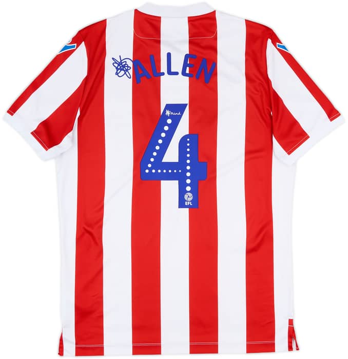 2018-19 Stoke City Home Shirt Allen #4 - 6/10 - (L)