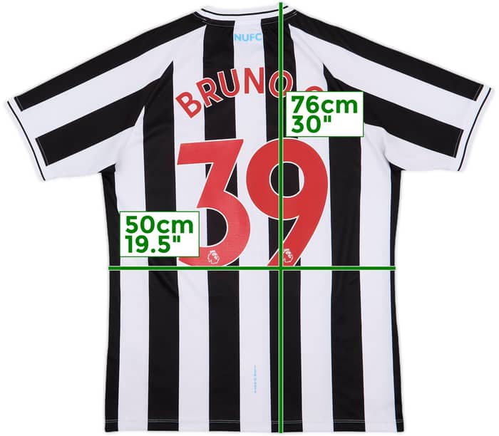 2022-23 Newcastle Home Shirt Bruno G. #39 - 6/10 - (L)