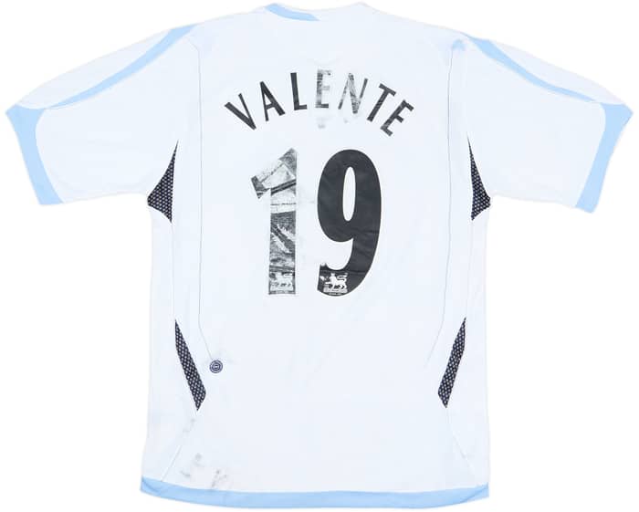 2006-07 Everton Away Shirt Valente #19 - 4/10 - (M)