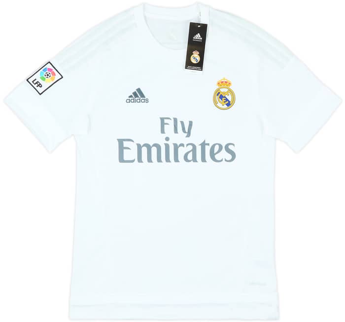 2015-16 Real Madrid Home Shirt James #10 (S)