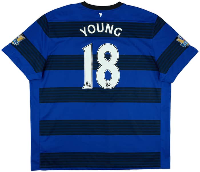 2011-13 Manchester United Away Shirt Young #18 - 6/10 - (3XL)
