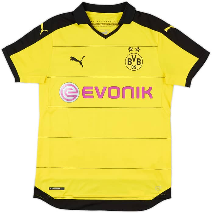 2015-16 Borussia Dortmund Home Shirt - 8/10 - (M)