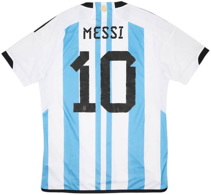 2022-23 Argentina 'vs France' Home Shirt Messi #10 (L)