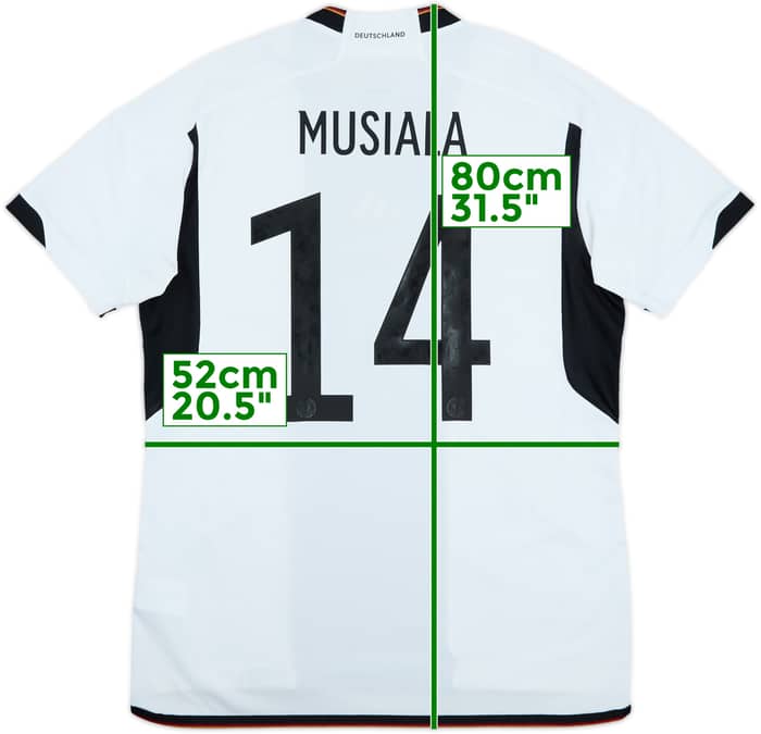 2022-23 Germany Home Shirt Musiala #14 - 10/10 - (L)