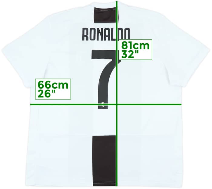 2018-19 Juventus Home Shirt Ronaldo #7 - 8/10 - (XXL)