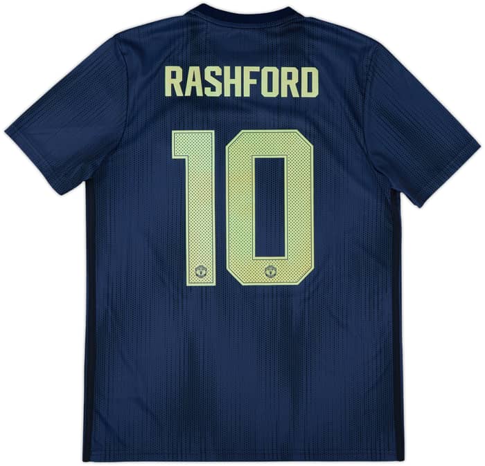 2018-19 Manchester United Third Shirt Rashford #10 - 10/10 - (M)