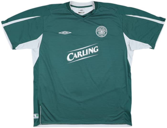 2004-05 Celtic Away Shirt Juninho #7 - 8/10 - (XXL)