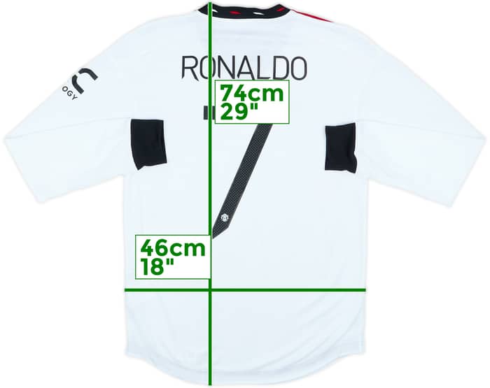 2022-23 Manchester United Player Issue Away L/S Shirt Ronaldo #7 - 6/10 - (S)