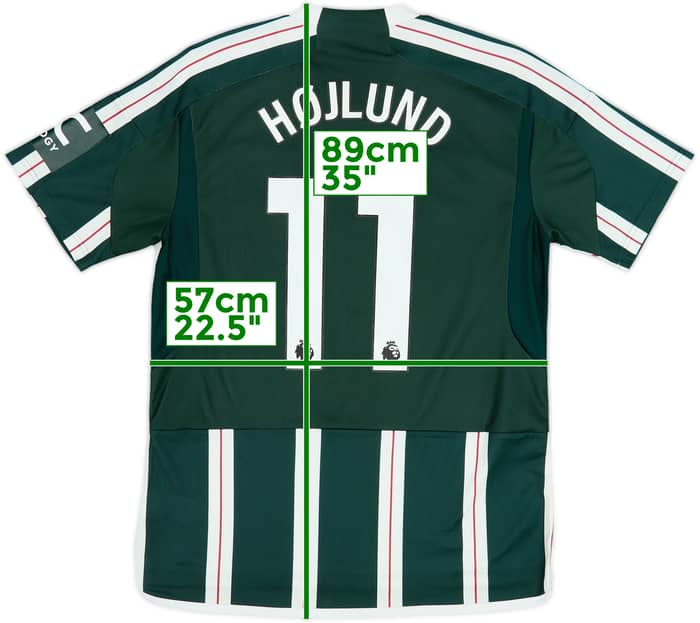 2023-24 Manchester United Away Shirt Hojlund #11 - 10/10 - (L)