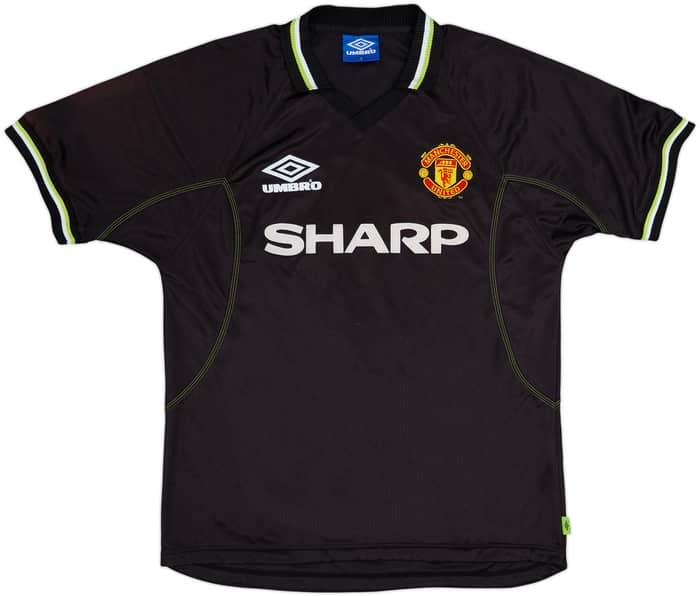 1998-99 Manchester United Third Shirt Irwin #3 - 8/10 - (L)