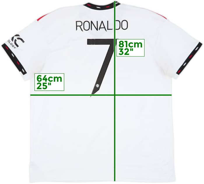 2022-23 Manchester United Away Shirt Ronaldo #7 - 5/10 - (XXL)