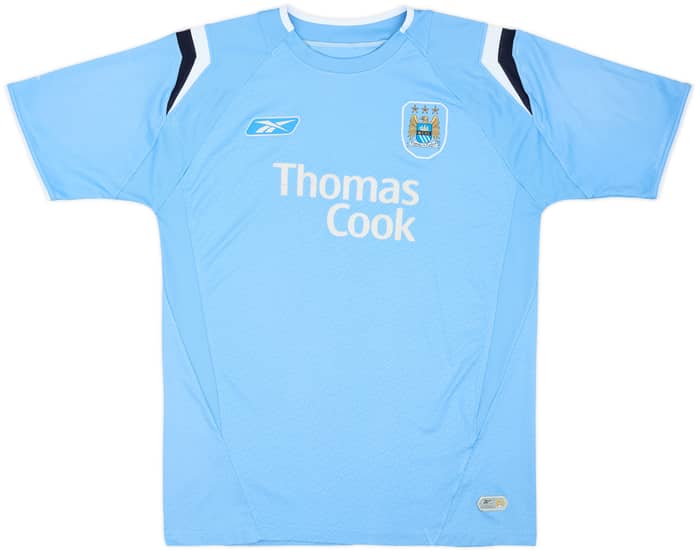 2004-05 Manchester City Home Shirt - 5/10 - (M)