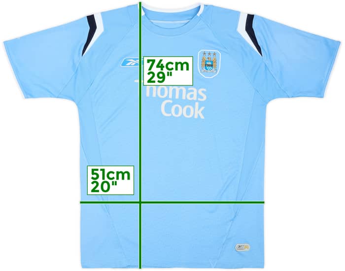 2004-05 Manchester City Home Shirt - 5/10 - (M)