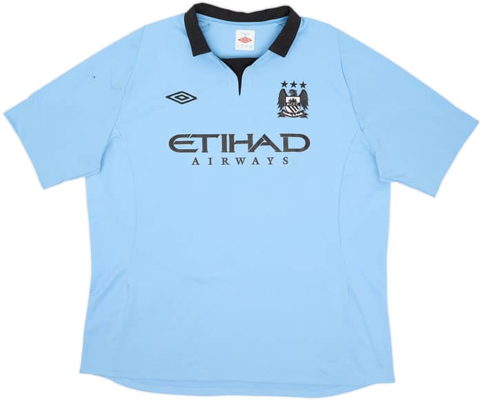 2012-13 Manchester City Home Shirt Silva #21 - 6/10 - (XXL)