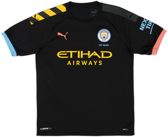2019-20 Manchester City Away Shirt Foden #47 - 8/10 - (M)