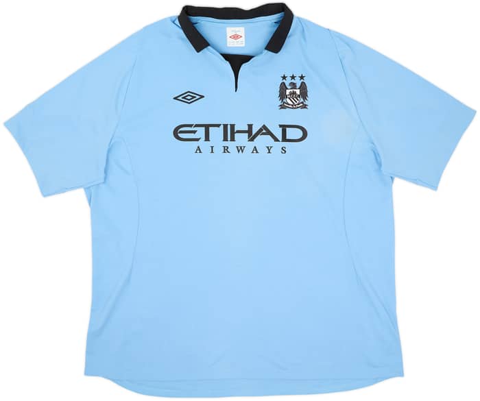 2012-13 Manchester City Home Shirt Silva #21 - 6/10 - (3XL)