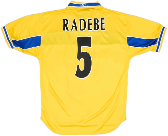 1999-00 Leeds United Third Shirt Radebe #5 - 6/10 - (M)