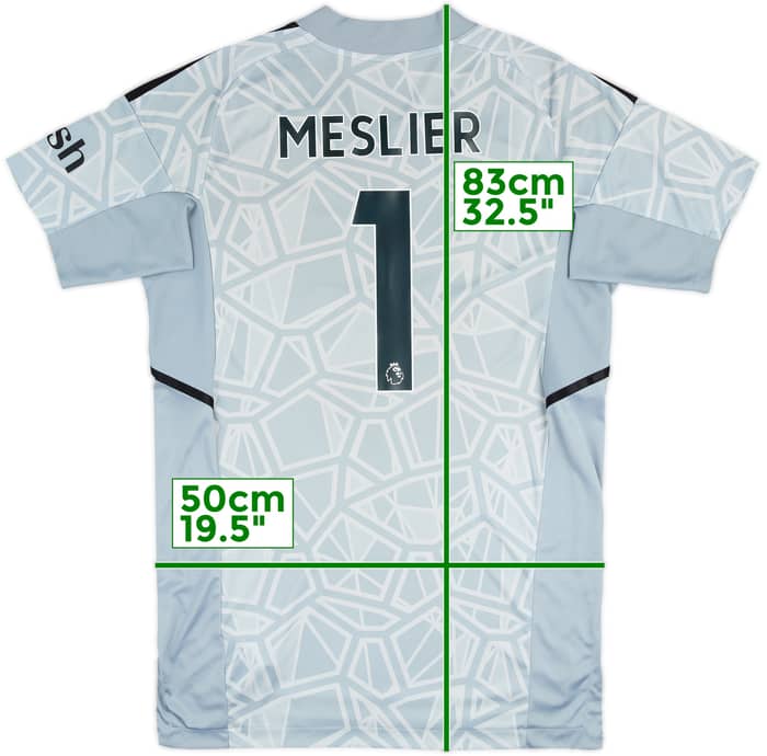 2022-23 Leeds United GK Shirt Meslier #1 - 8/10 - (M)