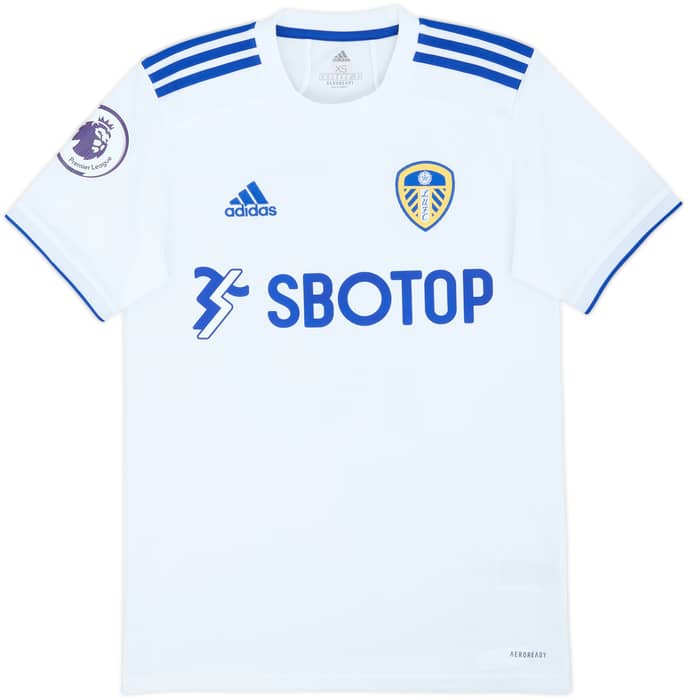 2020-21 Leeds United Home Shirt Raphinha #18 - 8/10 - (XS)