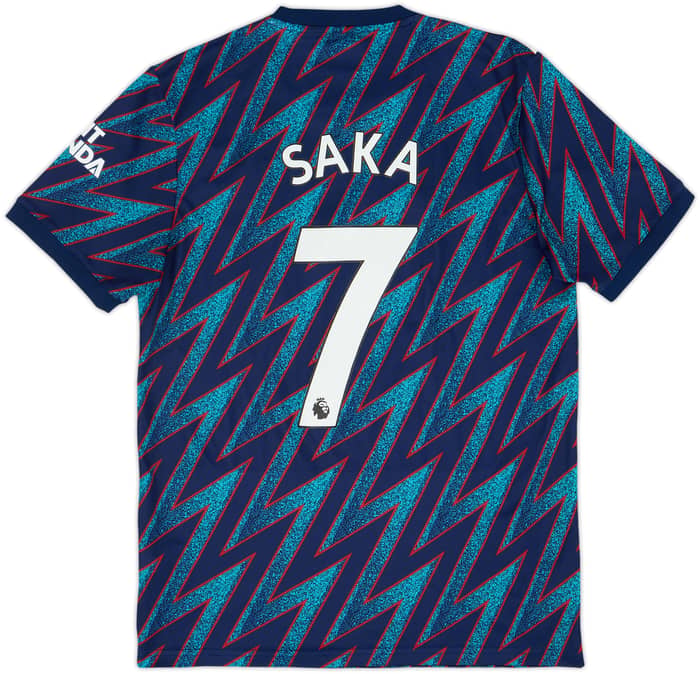 2021-22 Arsenal Tercera Camiseta Saka #7 - 9/10 - (M)