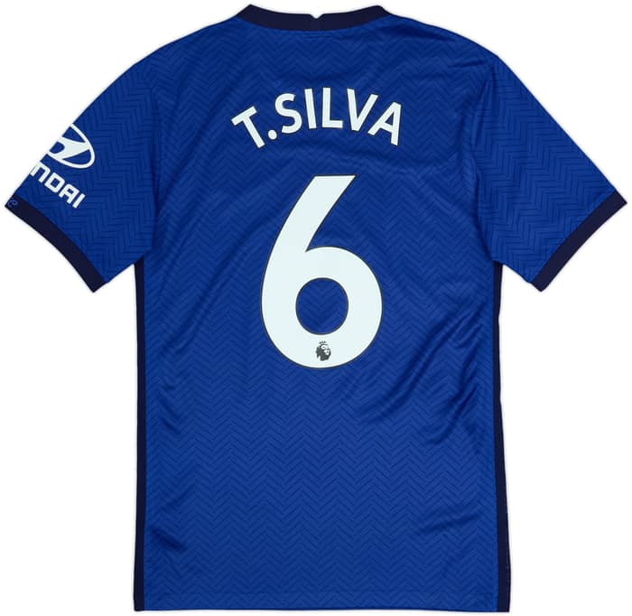 2020-21 Chelsea Home Shirt T.Silva #6 - 6/10 - (XS)