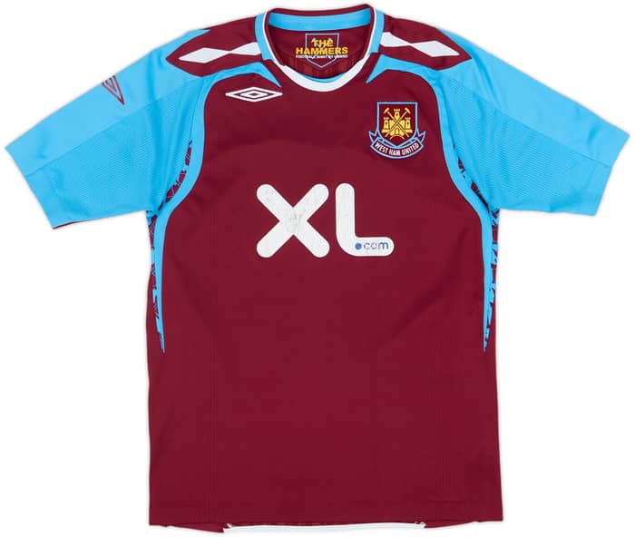 Camiseta de local del West Ham 2007-08 Noble #16 - 6/10 - (S)